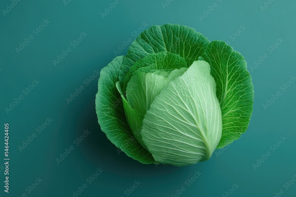 Poster single vibrant vegetable placed precisely in frame center surrounded by ample copy space on clean so