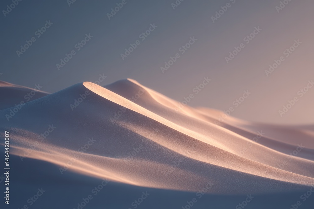 Poster aerial view of dunes displaying natural rhythm play of light and shadow creates mesmerizing composit