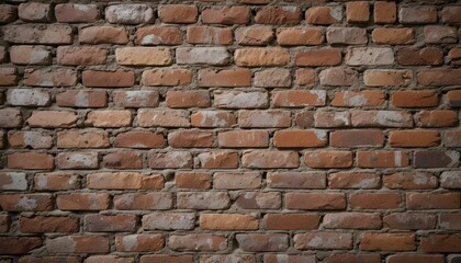 Obraz premium Old red brick wal