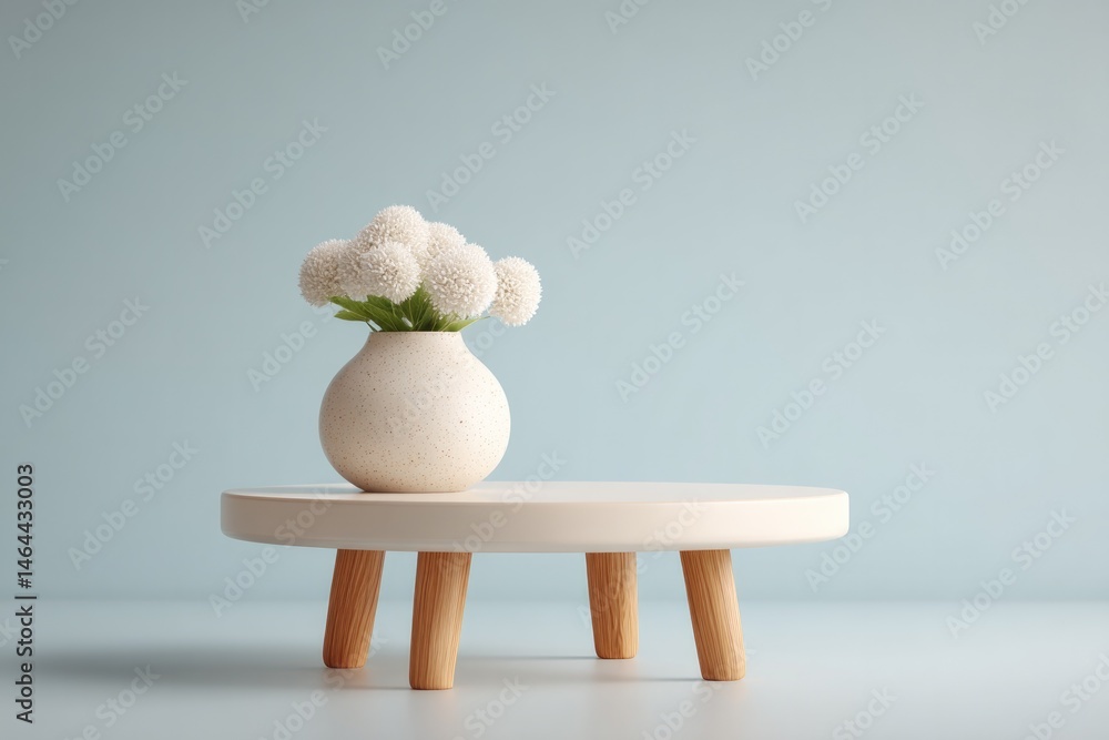 Poster create image capturing essence of scandinavian design emphasizing minimalistic aesthetics and ample 