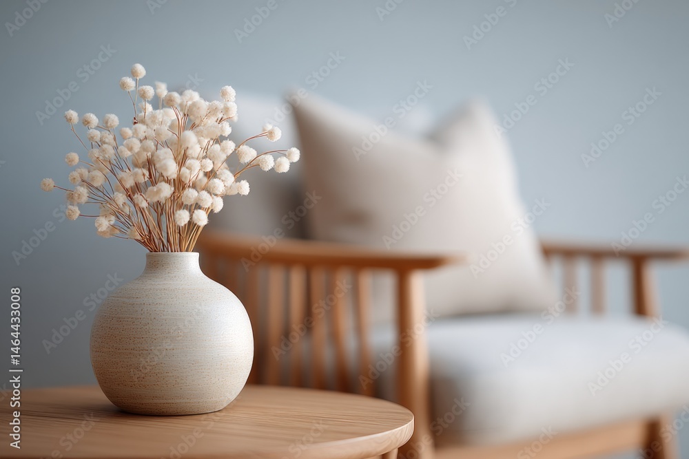 Poster create image capturing essence of scandinavian design emphasizing minimalistic aesthetics and ample 