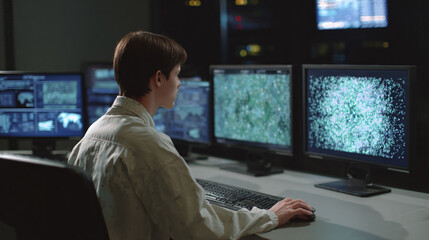 Data Analyst in Control Room