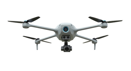 Isolated Drone with Camera