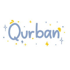 Qurban Hand Lettering 
