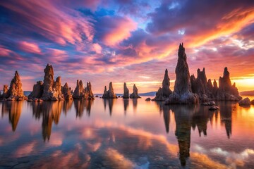 Obraz premium artistic rendering of american flag in watercolor