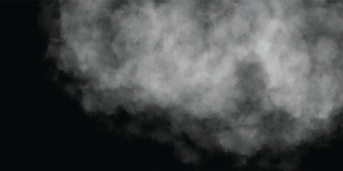 Misty Vapor and Fog Background in Soft Gray and Black Tones

