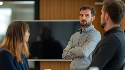 Professional collaboration among team members, fostering effective communication and strategic alignment