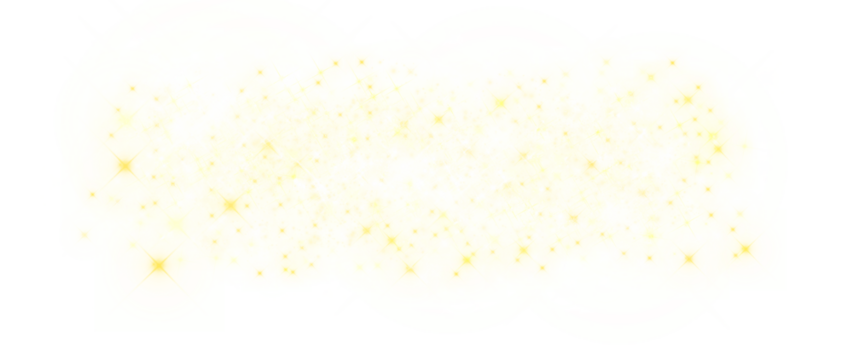 Bright yellow sparkling overlay with soft light effects and glowing bokeh, perfect for festive designs, digital artwork, and creative backgrounds. Transparent background.