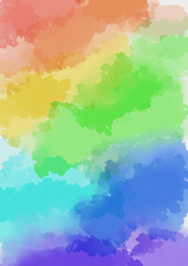 Obraz premium colorful watercolor background