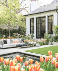 Modern Courtyard Oasis