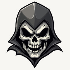 Skull Hero Mascot Logo – Esports, Gaming, and Fantasy Character Illustration