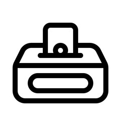 alms icon with line style, perfect for user interface projects