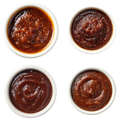 Chipotle Barbecue Sauce, Ramekin, Top View
