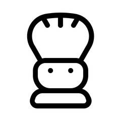 pepper powder icon with line style, perfect for user interface projects