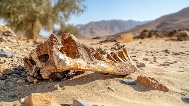 Desert Fossil Bones