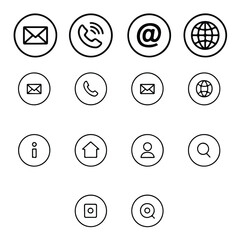 A silhouette of top socail Icon vector on a white background