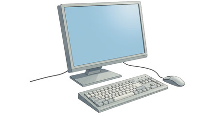 Isolated Computer Set