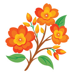 vector illustration of flowers