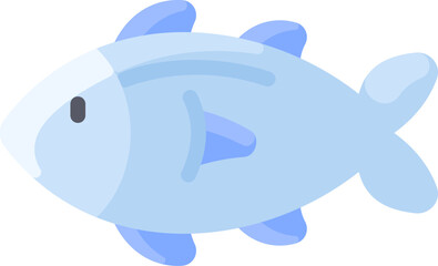 fish illustration on a white background     