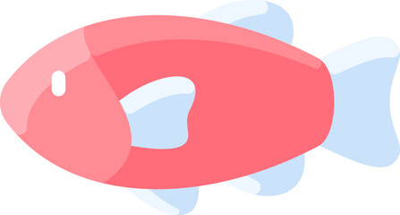 fish illustration on a white background     
