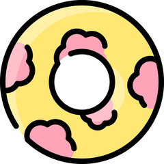 float illustration on a white background     