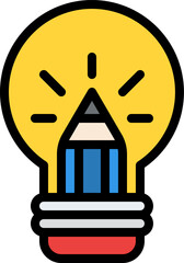 idea illustration on a white background     