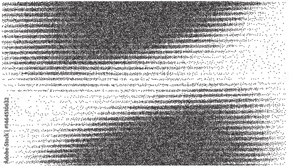 Poster visual representation of stipple texture with vhs overlay creates a unique aesthetic experience remi