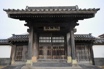 萩藩校明倫館 南門 (山口)