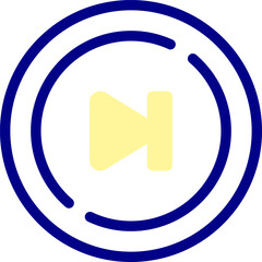 next track illustration on a white background     