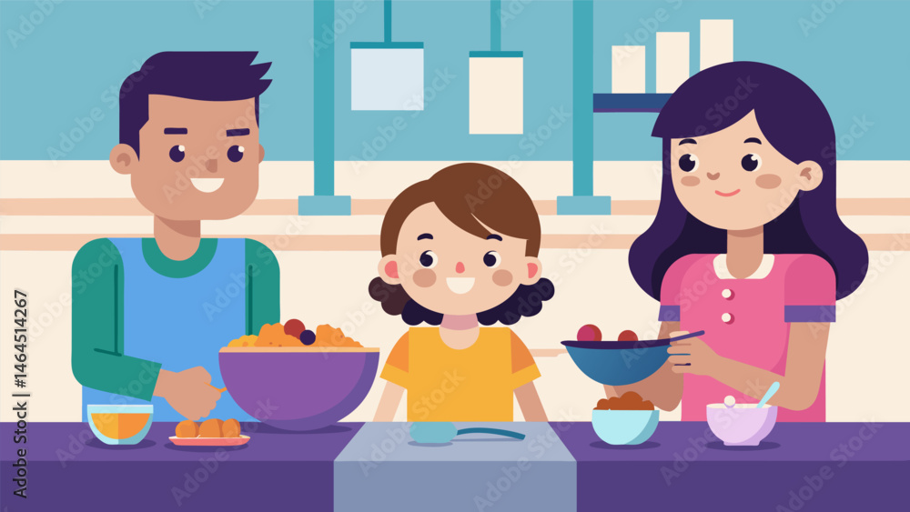 Poster a familyfriendly environment with a kidfriendly cereal bar where little ones can create their own br