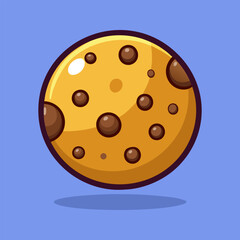 Obraz premium A Delicious Chocolate Chip Cookie. A Sweet Treat for Any Occasion