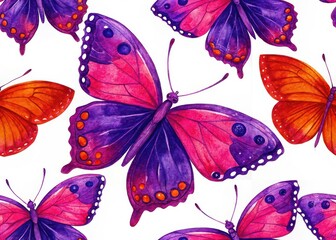 seamless butterfly pattern