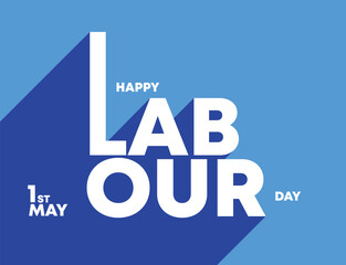Happy Labour Day Banner Poster Design