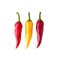 Poivrons rouge et jaune 