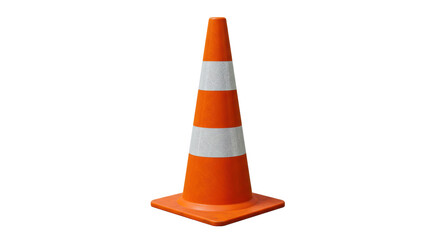 Isolated Traffic Cone