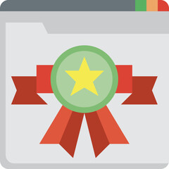 top rated illustration on a white background     