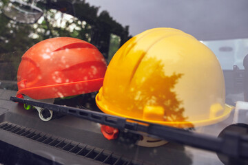 Seat belt helmets in the car