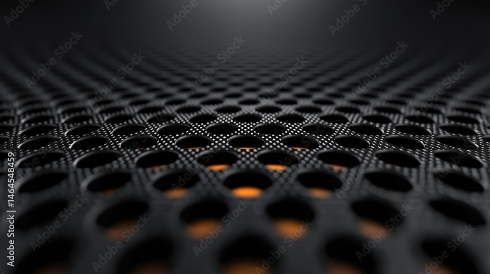 Aufkleber striking black and orange pattern creating a bold and eye-catching visual impact for design use