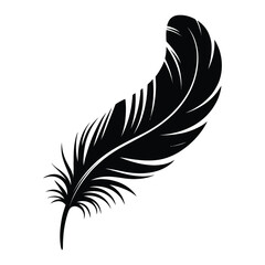 Fototapeta premium Art Deco Father Silhouette, Vector, Illustration, Icon, Logo, White Background.