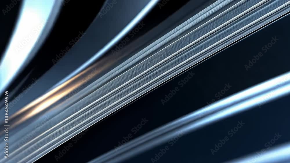 Poster dynamic metallic waves create a mesmerizing visual experience for any digital backdrop