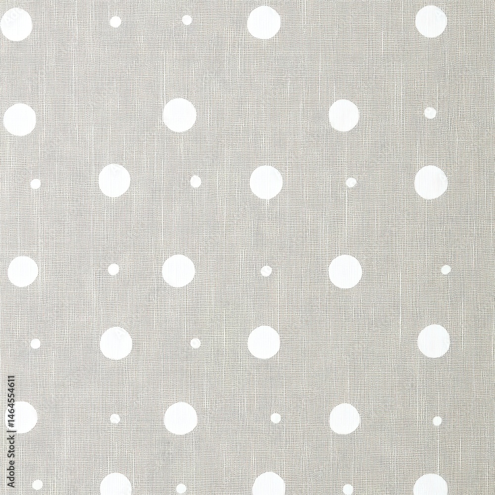 Poster a charming white polka dot pattern on a light background creating a playful and cheerful vibe