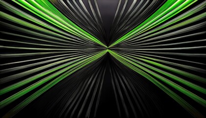 Obraz premium abstract black background texture with green strips