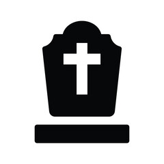 Obraz premium Tombstone icon