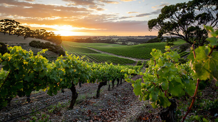 A Captivating View of Rolling Green Vineyards Under A Dd2f4ca3 171a 4870 9061 0d9bc7a03821 2