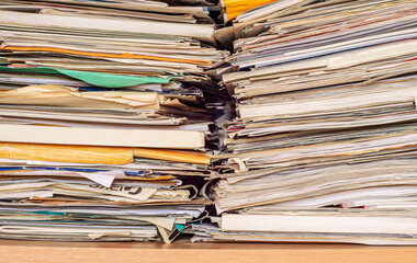 Old papers are like waste paper.