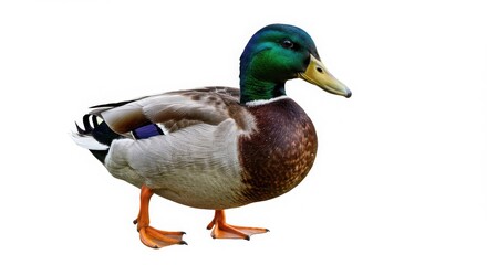 Fototapeta premium Mallard duck profile