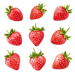 Set of Strawberry png
