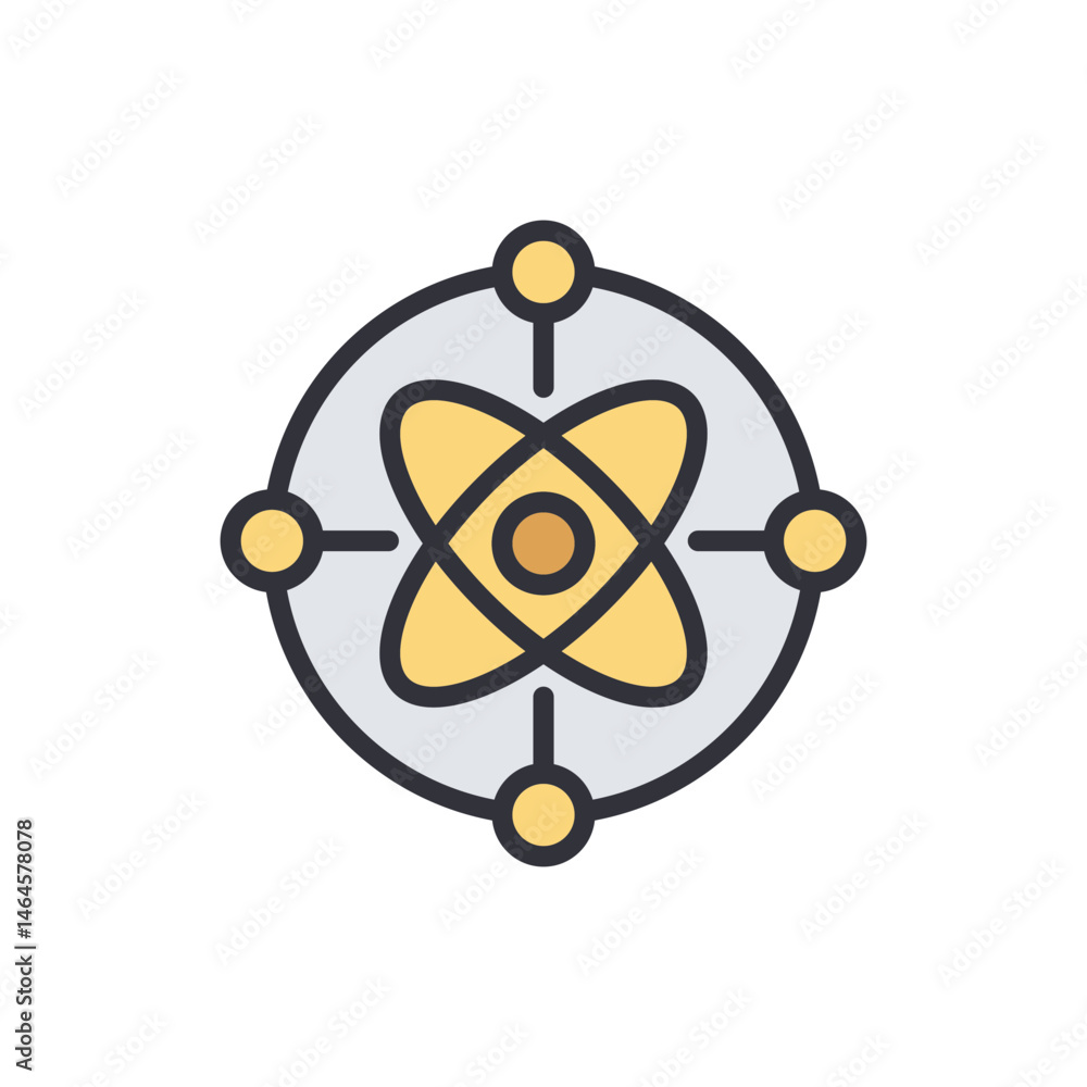 Poster atomic core visualization: exploring the fundamental structure of matter