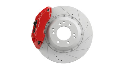 Isolated Car Brake Disk © Laura