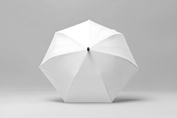 White Umbrella Mockup Perfect for Branding Design